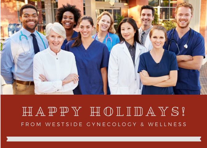 Example Medical Marketing Holiday Card